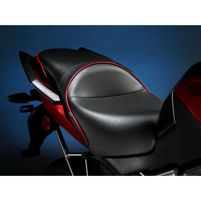 サージェント シート ローシート Versys カラー A-077 サンビームレッドKLX WS-623-NS