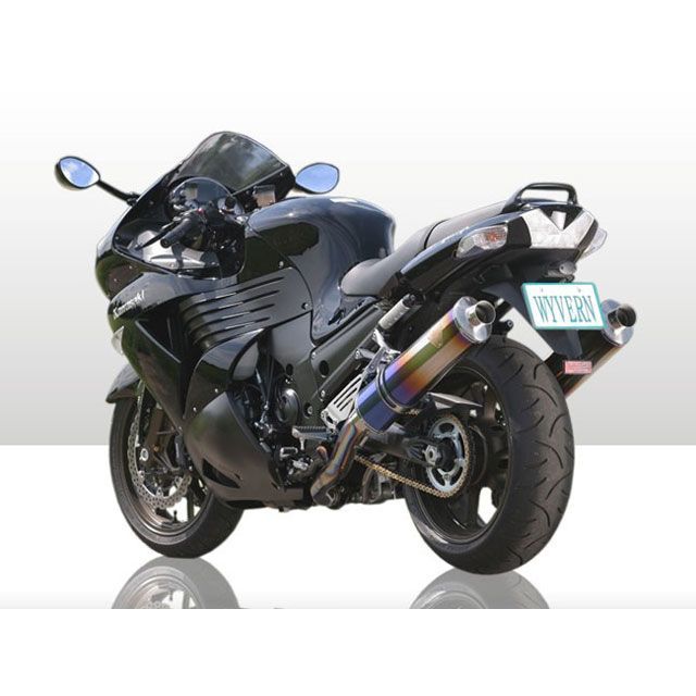 アールズギア スリップオン ワイバン ZZR1400 サイレンサー チタン WK09-03TI|モトメガネ 店