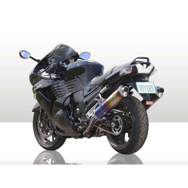 アールズギア スリップオン ワイバン ZZR1400 サイレンサー チタンオーバルドラッグブルー WK17-03OD｜モトメガネ 店 107,417円