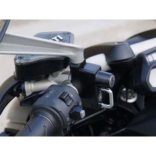 ベビーフェイス 32mm ミラーホルダータイプ 汎用 仕様 ミラーホールM10mm カラー シルバー 009-LC132SV