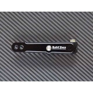 ベビーフェイス ショートシフトペダル BONNEVILLE カラー ブラック 002-T004BK