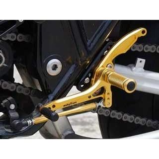 ベビーフェイス IDEAL バックステップキット ZRX1100 ZRX1200/R カラー ゴールド 002-K002GD|モトメガネ 店