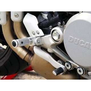 ベビーフェイス IDEAL ユニバーサル・ステップバー DUCATI ドゥカティ用 カラー シルバー 002-UD01SV|モトメガネ 店