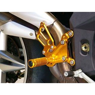 ベビーフェイス バックステップキット BRUTALE カラー ブラック 002-M005BK｜モトメガネ 店