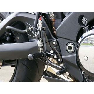 ベビーフェイス バックステップキット B-king カラー ブラック 002-S011BK｜モトメガネ 店