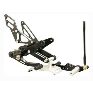 ベビーフェイス バックステップキット YZF-R1 カラー ブラック 002-Y013BK｜モトメガネ 店