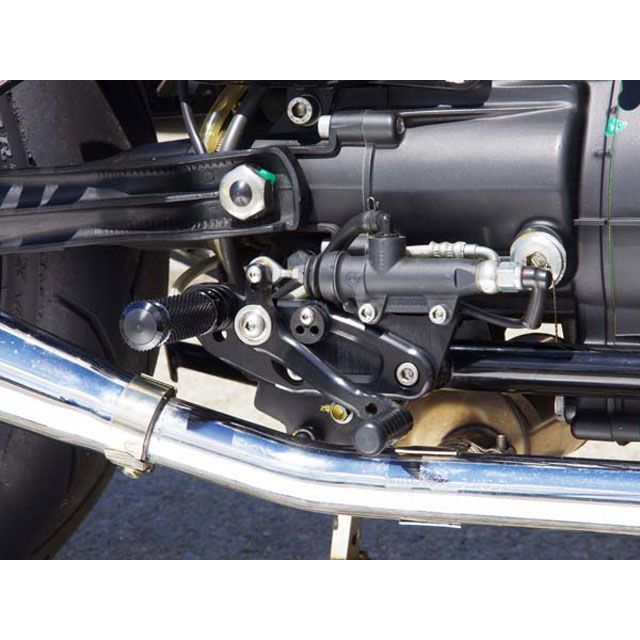 日本全国送料無料 無料雑誌付き Babyface V7カフェクラシック バックステップ関連パーツ バックステップキット カラー ブラック ベビーフェイス 配送員設置送料無料 Senoritacasitas Com