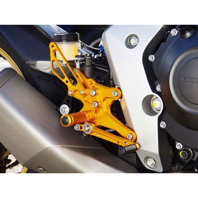 ベビーフェイス バックステップキット CB1000R カラー ゴールド 002-H024GD|モトメガネ 店
