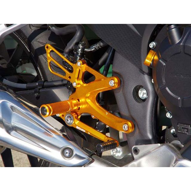 最大64％オフ！ 予約受付中 雑誌付き BABYFACE CB400F CBR400R バックステップ関連パーツ バックステップキット カラー：ゴールド ベビーフェイス elma-ultrasonic.be elma-ultrasonic.be