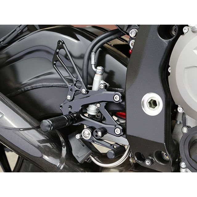 ベビーフェイス バックステップキット S1000R カラー ブラック 002-BM006BK