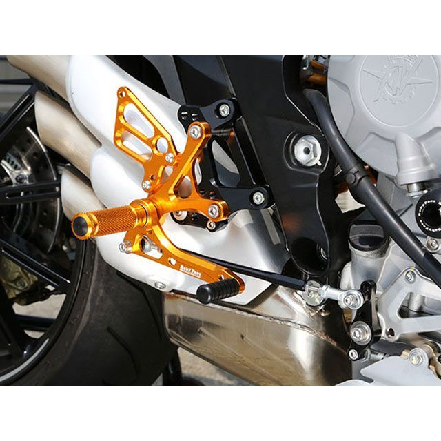 ベビーフェイス バックステップキット BURTALE 675/800/DRAGSTER カラー ゴールド 002-M011GD