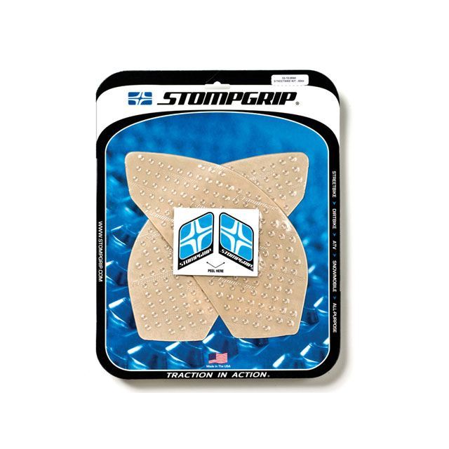 ストンプグリップ トラクションパッド タンクキット NINJA650/400 カラー クリア 55-10-0044C｜モトメガネ 店