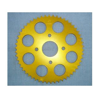【メーカー直送】力造 TL125(JD06)用リアスプロケット(ゴールド) TL125 仕様 428サイズ/58丁 PC-040TL1258G|モトメガネ 店