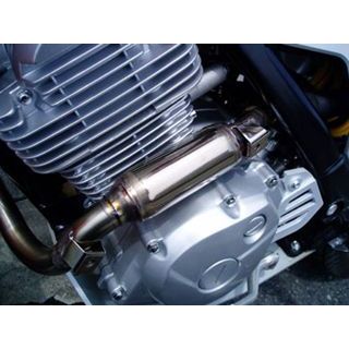 【メーカー直送】力造 Rikizoh レーシングエキゾーストパイプ ステンレス製 SCORPA TY125 4T（TYS125F・SY125） 用 TY125 4T（TYS125F・SY125） カラー シルバー PC-18320TYS