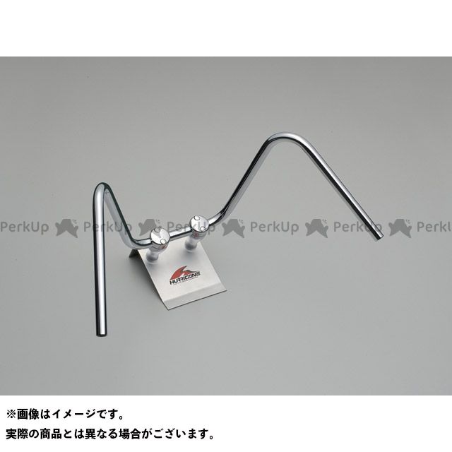 ハリケーン 300ドロップエンド ハンドルセット（クロームメッキ） FTR223（サイドゼッケン付車） H017-014C
