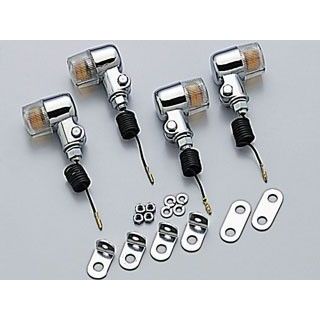 ハリケーン ミニウインカーキット ゴリラ モンキー カラー オレンジレンズ HA5705-02｜モトメガネ 店