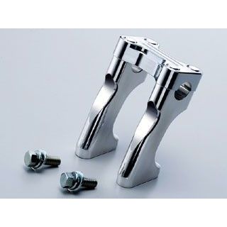 ハリケーン プルバックライザーH100 アッパーブラケット付（クロームメッキ） フォルツァ HB0523C