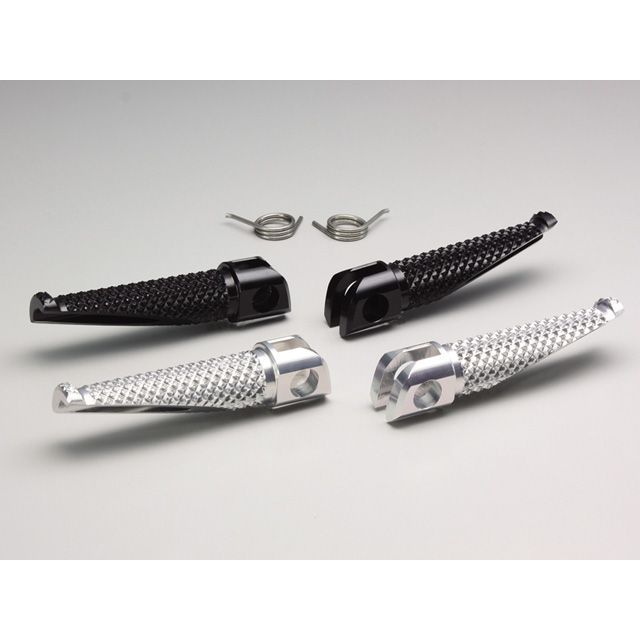 ハリケーン ステップバーTYPE I カラー シルバーアルマイト HF5102A-01｜モトメガネ 店