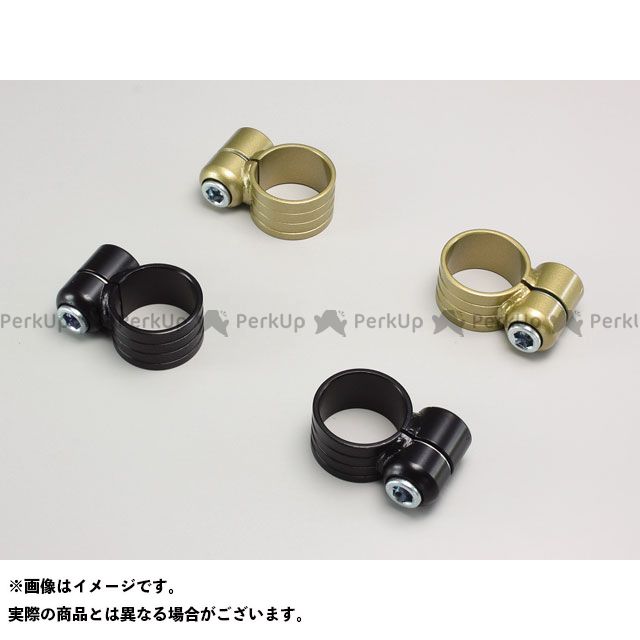 ハリケーン セパレートハンドル用 ホルダー 左/右セット（φ38×29mm） 汎用 カラー ゴールド HS3800G
