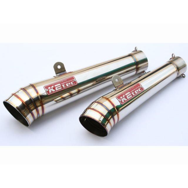 ケイツーテック GPスタイル メガホンサイレンサー 汎用 テーパー長 250mm 外径 φ80 差込径 φ50.8 gpm25-85h