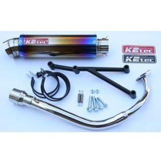ケイツーテック アドレスV125/S GP-R アドレスV125/S アドレスV125/G 年式 2008年までアドレス125/G（O2センサー無） 仕様 STD チタンサイレンサー 出口形状 3ピースタイプ 8v125-gps3-ti