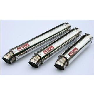 ケイツーテック GPスタイル STDサイレンサー M1 60.5/P60(ステンレス/SUS304) 汎用 仕様 外径φ100、筒長520mm gpsm1-52s6h6|モトメガネ 店