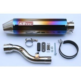 ケイツーテック SEROW250 K-Dirt「ケイ・ダート」チタンスリップオンマフラー 仕様 モタードタイプ 付属 小バッフル sero-moti-s