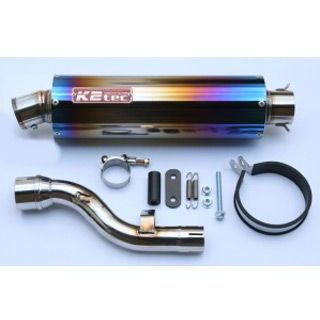 ケイツーテック SEROW250 K-Dirt「ケイ・ダート」チタンスリップオンマフラー 仕様 S5タイプ 付属 極小バッフル sero-s5ti