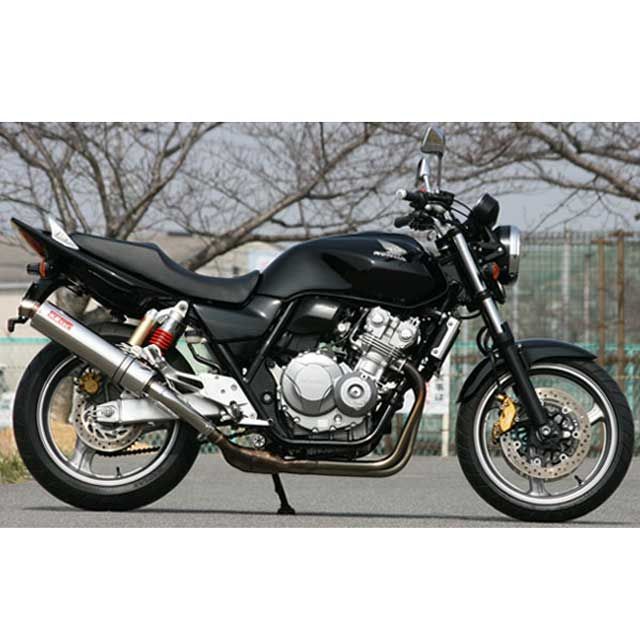 ケイツーテック 08~CB400SF REVO(NC42) NITRO(ニトロ)スリップオンマフラー CB400SF REVO 出口形状 3ピースタイプ NC42-3psus|モトメガネ 店