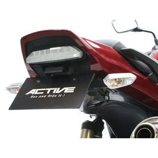 アクティブ フェンダーレスキット(ブラック) LEDナンバー灯付き ZRX1200 DAEG 1157071|モトメガネ 店