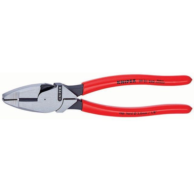 クニペックス 0901-240 架線工事用強力ペンチ ・0901-240 6,584円