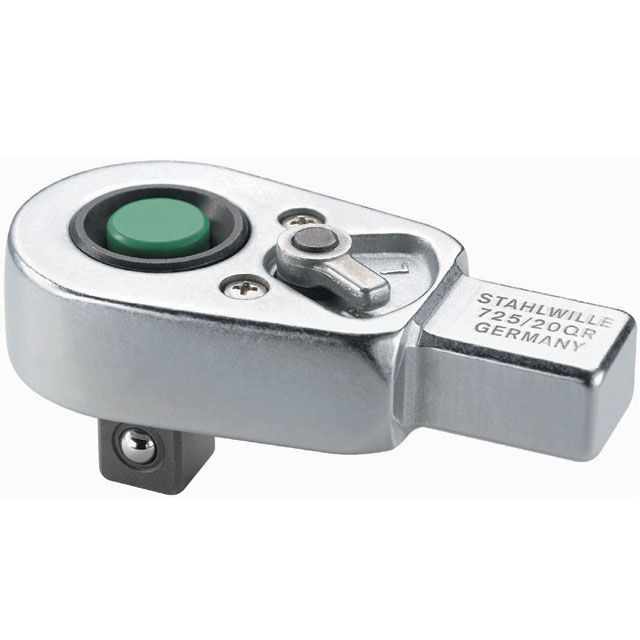 スタビレー 725QR/20 トルクレンチ差替ヘッド（1/2SQ-QRラチェット） 725QR/20