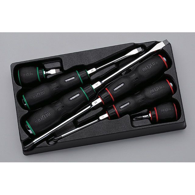 ネプロス NTD106 ネプロス・樹脂柄ドライバ混合セット(6ホン) NTD106