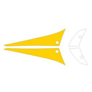 【メーカー直送】エムディーエフ CYGNUS X125（13-15） グラフィックキット ストロボモデル パンプキンイエロータイプ CYGNUS X125 タイプ アンダーカバーセット M13CYG-D-PY-UN