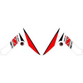 【メーカー直送】エムディーエフ CYGNUS X125（13-15） グラフィックキット ストロボモデル レッドタイプ CYGNUS X125 タイプ フロントサイドセット M13CYG-D-RD-FS 5,893円