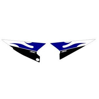 【メーカー直送】エムディーエフ WR250X（08-） グラフィックキット ファイアーモデル ブルータイプ WR250X タイプ サイドカバーセット MWRX-B-BU-SC