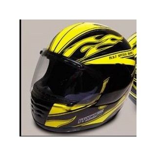 【メーカー直送】エムディーエフ ヘルメットグラフィック ファイアロードモデル カラー イエロー HEL-B-YE-SET