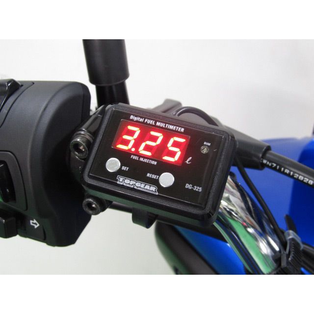 プロテック 11284 DG-325 12V Fi車専用精密燃料計 デジタルフューエルメーター 汎用 11284