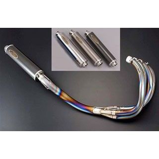 テックサーフ チタンEXタイプ2チタン構造サイレンサー XJR1200 XJR1300 素材 ポリッシュ T20-Y003-0FP2