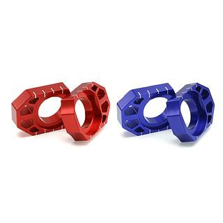 ジータ リヤアクスルブロック カラー レッド F7044