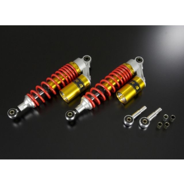 エヌビーエス RCリアショック 汎用 タイプ Sタイプ カラー 赤 ・50-10-06