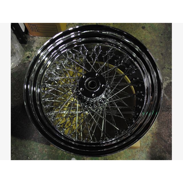 部品屋K&W 18インチ80本スポークホイール（10.5J） 汎用 P50502
