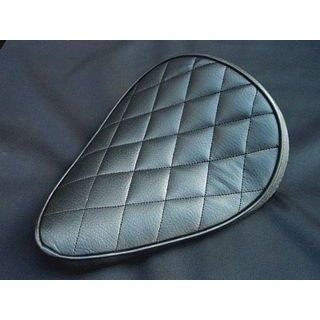 部品屋K&W ソロシート ダイヤモンドステッチ 汎用 カラー 黒 P60502