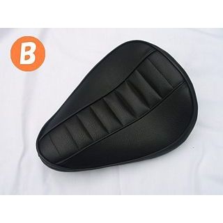 部品屋K&W ソロシート タイプB 汎用 カラー 黒 P60506