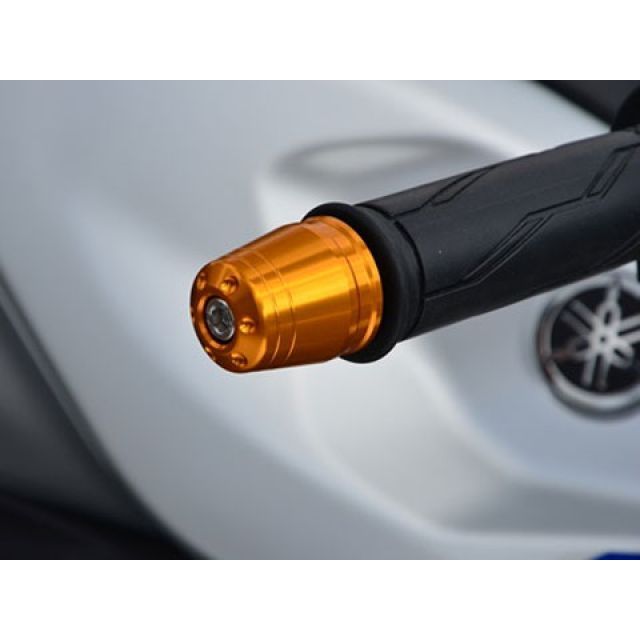 アグラス バーエンド 純正ハンドル用 MT-25 カラー シルバー 300-277-000S
