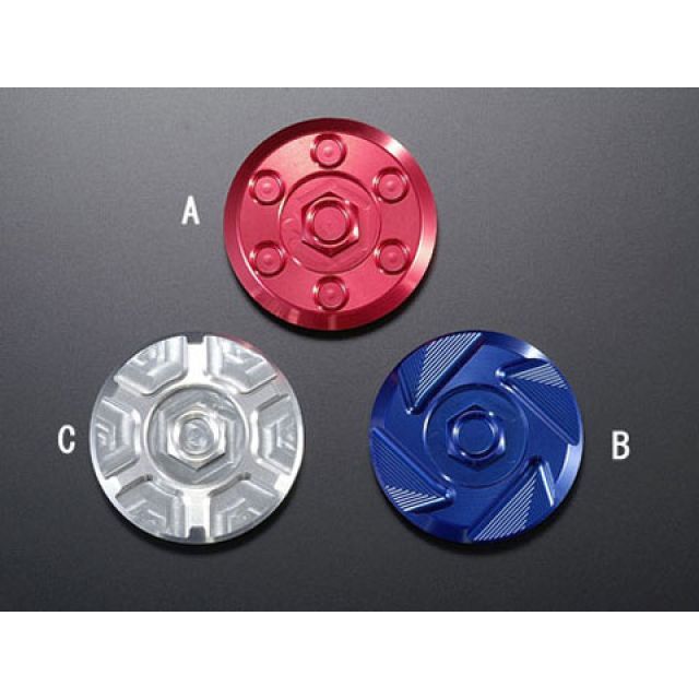アグラス クラッチレリーズアジャストカバー Aタイプ カラー ブルー 357-384-A0B