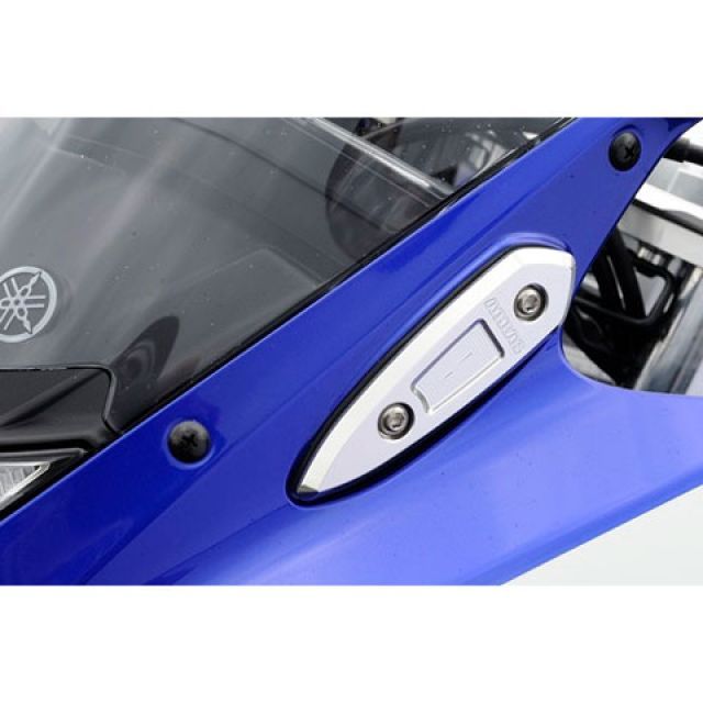 アグラス ミラーキャンセラー YZF-R25 カラー ガンメタ 612-275-000GM｜モトメガネ 店