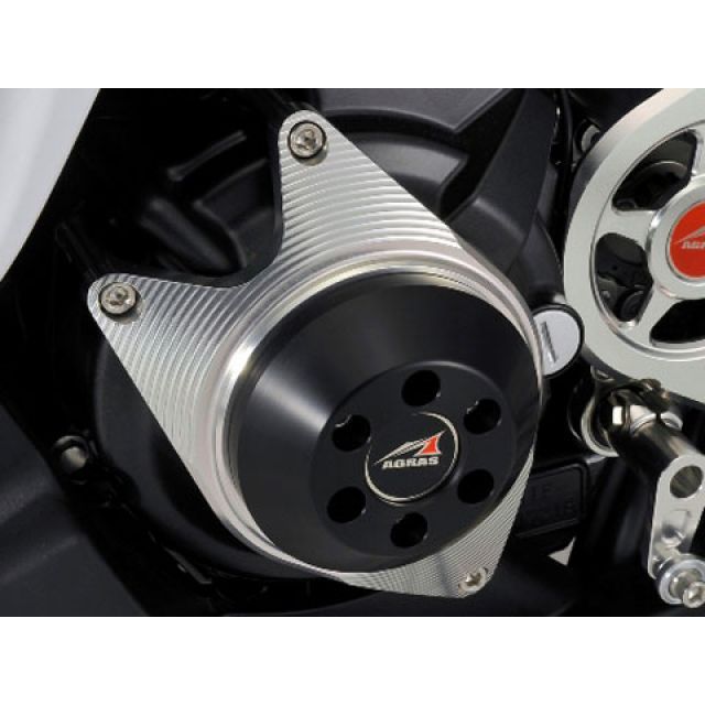 アグラス レーシングスライダー ジェネレーターC CBR250R ジュラコンカラー ホワイト 342-175-003
