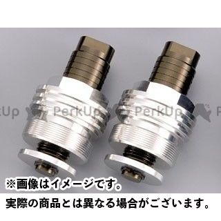 ポッシュフェイス イニシャルアジャスター タイプ2 W650 W800 ボディカラー シルバー 本体カラー チタン ・041066-11