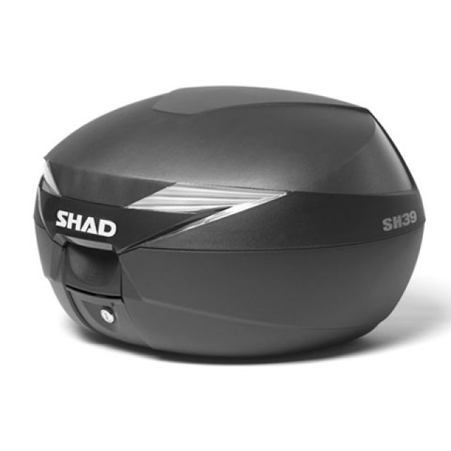 【メーカー直送】シャッド SH39 トップケース 汎用 カラー 無塗装ブラック D0B39100